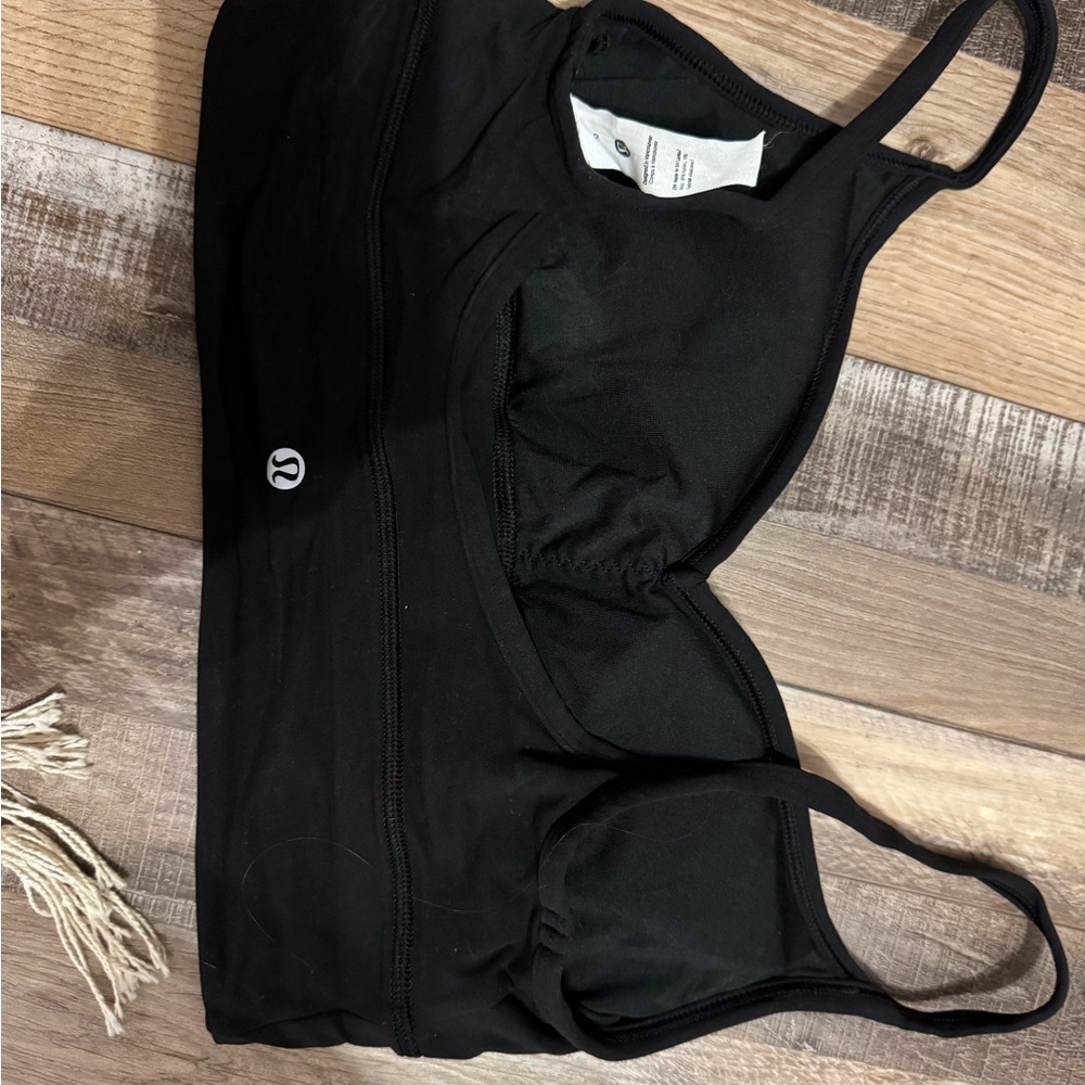 Lululemon Athletica Align Sweetheart  Black Bra * light support - Picture 2 of 4